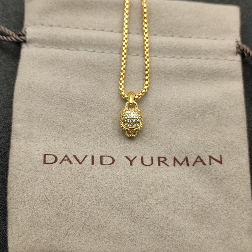 David Yurman Gulu Head Necklace